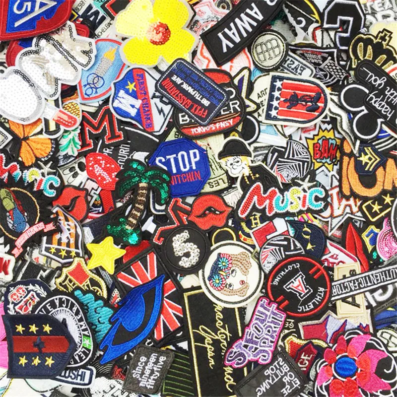 10PCS/Set Mixed Iron on and Sew-On Patches For Clothing Shirt Jacket Embroidered Clothing Patches Stripes Stickers
10PCS/Set Mixed Iron on and Sew-On Patches For Clothing Shirt Jacket Embroidered Clothing Patches Stripes Stickers