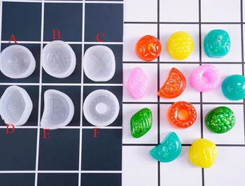 Friut shape resin epoxy mould diy Silica gel mould for diy handcraft findings--style option
Friut shape resin epoxy mould diy Silica gel mould for diy handcraft findings--style option