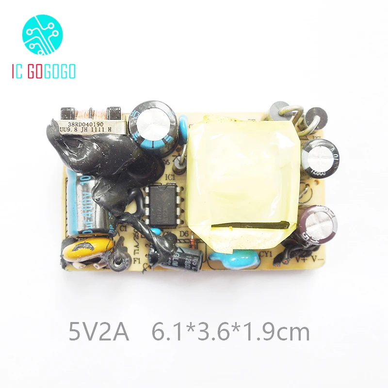 2000MA AC-DC 5V 2A Switching Power Supply Bare Board DC Voltage Regulator Switch Power Module With IC Protection 100-240V SMPS
2000MA AC-DC 5V 2A Switching Power Supply Bare Board DC Voltage Regulator Switch Power Module With IC Protection 100-240V SMPS