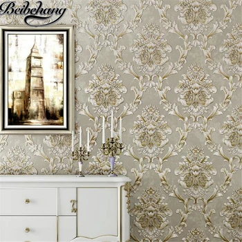 beibehang wallpaper Bedroom living room wallpaper luxury European 3D nonwovens simple TV backdrop wall wallpaper papel de parede
beibehang wallpaper Bedroom living room wallpaper luxury European 3D nonwovens simple TV backdrop wall wallpaper papel de parede