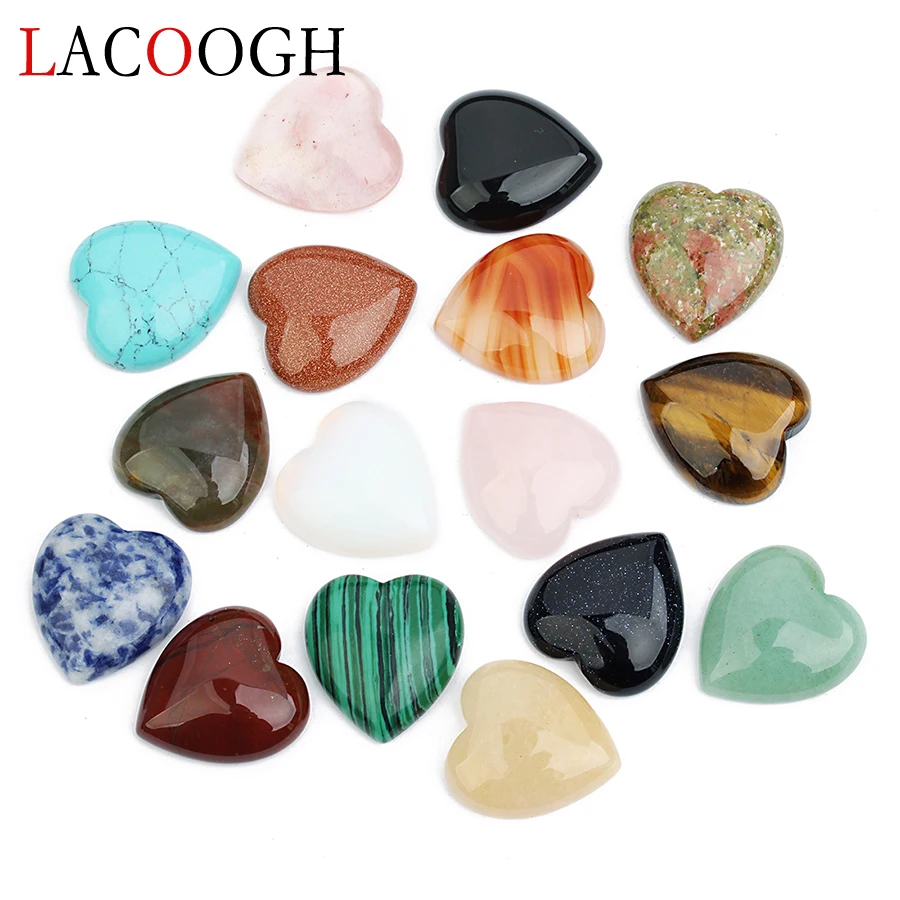 Wholesale New Fashion 5pcs Flat Love Heart Natural Stone Cabochons Beads 10mm 25mm for DIY Bangles Jewelry Making Findings
Wholesale New Fashion 5pcs Flat Love Heart Natural Stone Cabochons Beads 10mm 25mm for DIY Bangles Jewelry Making Findings