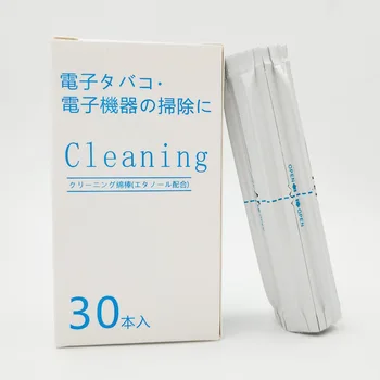 New Arrival 30PCS/Box Wet Cotton Swab for IQOS for IQOS 2.4 Plus for Lil E Cigarette Clean Tool Clean Sticks
New Arrival 30PCS/Box Wet Cotton Swab for IQOS for IQOS 2.4 Plus for Lil E Cigarette Clean Tool Clean Sticks