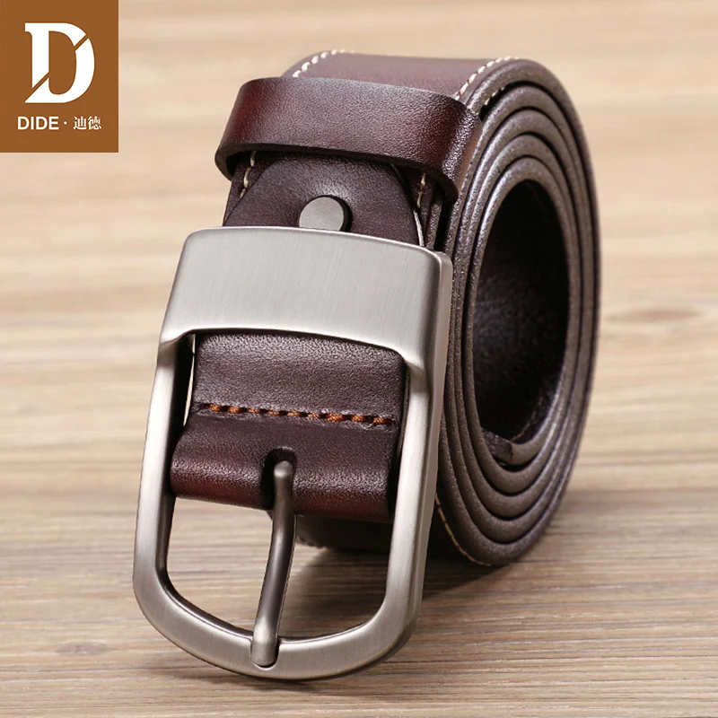DIDE Brand Fashion Design Genuine Leather Belts For Men Male Alloy Pin Buckle Vintage Cowhide Jeans Belt 130 cm Long Casual
DIDE Brand Fashion Design Genuine Leather Belts For Men Male Alloy Pin Buckle Vintage Cowhide Jeans Belt 130 cm Long Casual