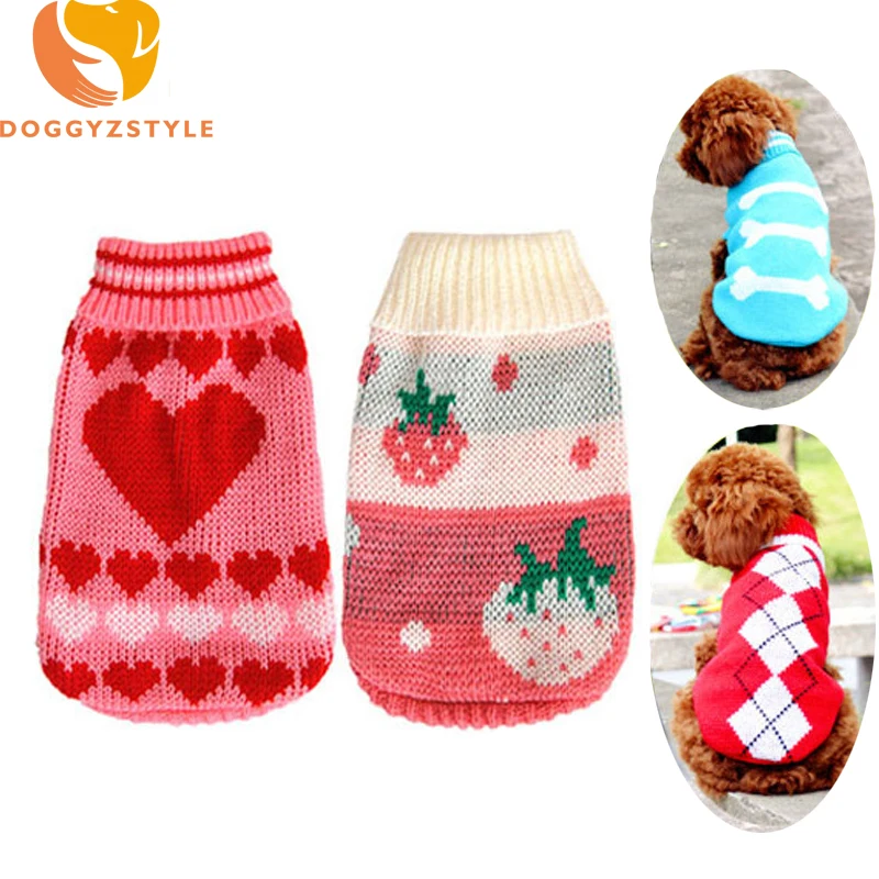 Pet Dog Sweater Clothes Goods Winter Warm Puppy Cat Coat Jacket Soft Knitwear Clothing For Small Medium Dogs DOGYZSTYLE
Pet Dog Sweater Clothes Goods Winter Warm Puppy Cat Coat Jacket Soft Knitwear Clothing For Small Medium Dogs DOGYZSTYLE