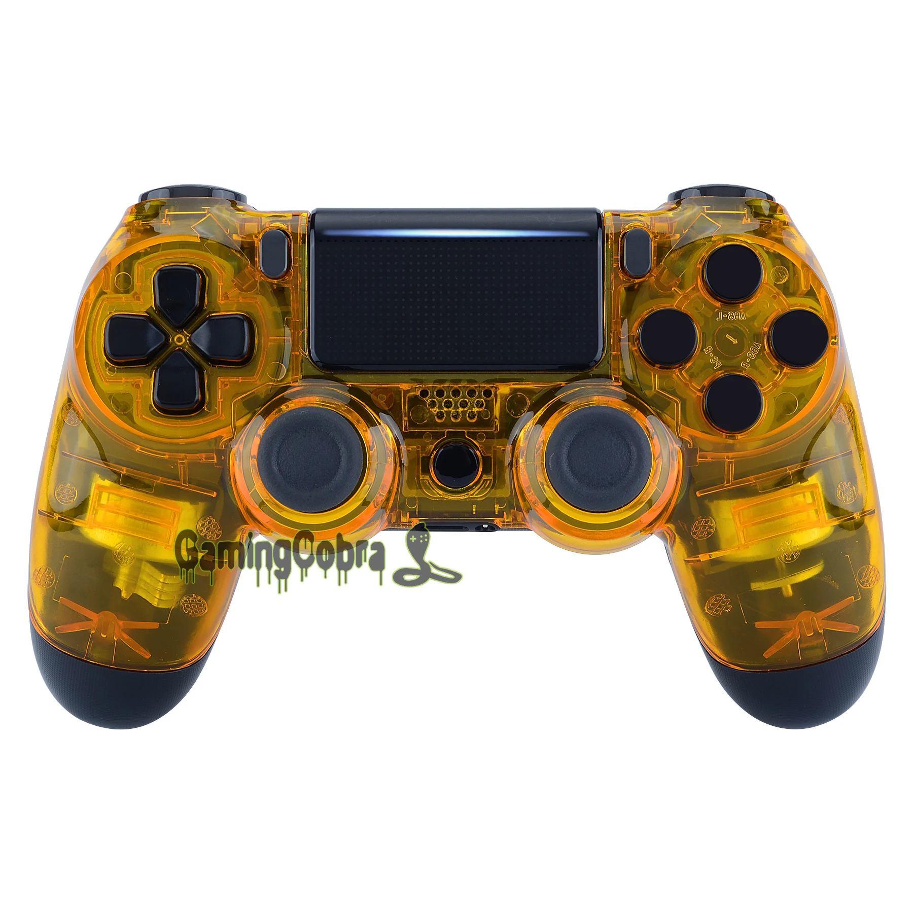Transparent Crystal Clear Yellow Front Housing Shell Faceplate for PS4 Slim PS4 Pro Controller JDM-040 JDM-050 JDM-055 SP4FM09G
Transparent Crystal Clear Yellow Front Housing Shell Faceplate for PS4 Slim PS4 Pro Controller JDM-040 JDM-050 JDM-055 SP4FM09G