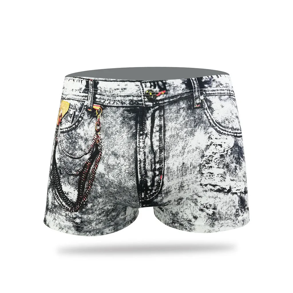 Unisex Short Fashion Men's Sexy Denim Printed Dollar Pocket Boxer Shorts Pants Underpants Summer Clothes Modis #CE2
Unisex Short Fashion Men's Sexy Denim Printed Dollar Pocket Boxer Shorts Pants Underpants Summer Clothes Modis #CE2