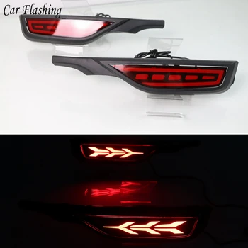 2PCS Rear Brake Light For Honda Fit Jazz 2018 2019 12V Car LED Rear Fog Lamp Rear Bumper Light Flowing Turn Signal Reflector
2PCS Rear Brake Light For Honda Fit Jazz 2018 2019 12V Car LED Rear Fog Lamp Rear Bumper Light Flowing Turn Signal Reflector