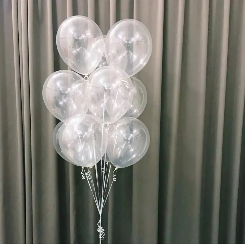 10 pcs/lot 10inch Clear Latex Helium Balloons Expression Balloon Birthday Wedding Party Decoration Supplies Kids Toy Globos
10 pcs/lot 10inch Clear Latex Helium Balloons Expression Balloon Birthday Wedding Party Decoration Supplies Kids Toy Globos