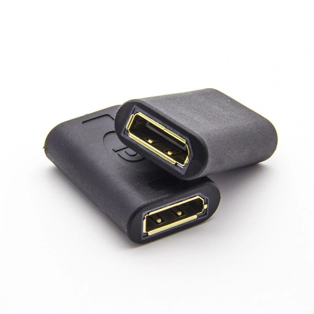 DP to DP DisplayPort Female to Female Adapter Connector Coupler Extender Tool Compatible with all DP Male Cables
DP to DP DisplayPort Female to Female Adapter Connector Coupler Extender Tool Compatible with all DP Male Cables