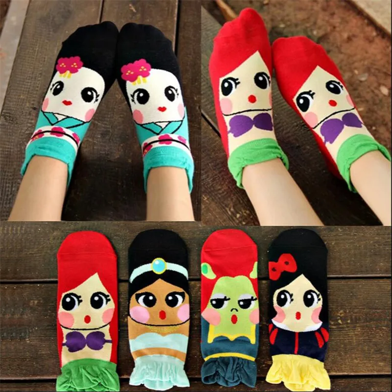 Brand New women's socks short 5 pairs/lot spring summer and autumn cute cartoon animal sock lady and women short sock
Brand New women's socks short 5 pairs/lot spring summer and autumn cute cartoon animal sock lady and women short sock