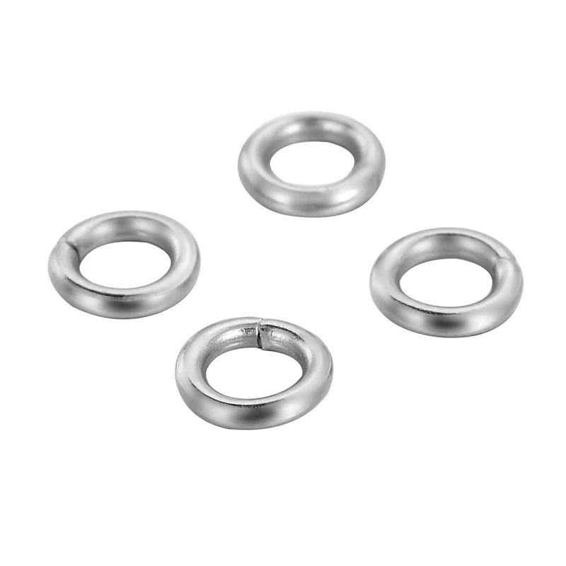 FUNIQUE 500PCs Stainless Steel Open Single Loops Open Jump Rings&Split Rings Jewelry Findings DIY Jewelry Making
FUNIQUE 500PCs Stainless Steel Open Single Loops Open Jump Rings&Split Rings Jewelry Findings DIY Jewelry Making