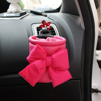 Car Outlet Air Vent Storage Box Leather Pink Bow Auto Mobile Phone Holder Bag Stowing Tidying Girls Auto Interior Accessories
Car Outlet Air Vent Storage Box Leather Pink Bow Auto Mobile Phone Holder Bag Stowing Tidying Girls Auto Interior Accessories