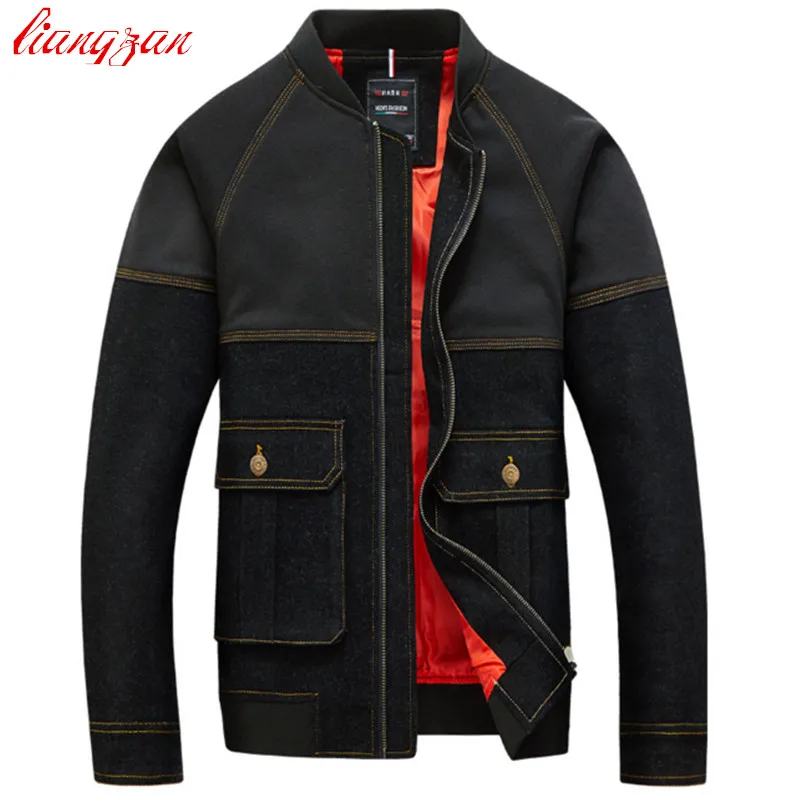 Men Denim Jacket Coats Korean Style Casual Jacket Brand Design Plus Size M-5XL Slim Fit Cotton Windbreak F2256
Men Denim Jacket Coats Korean Style Casual Jacket Brand Design Plus Size M-5XL Slim Fit Cotton Windbreak F2256