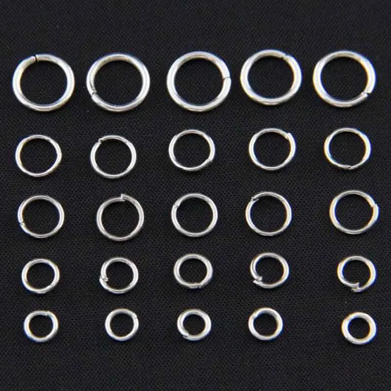 200pcs/lot Silver Circle Zinc Alloy Split Rings 4mm 5mm 6mm 7mm 8mm Handcraft DIY Earrings Necklace Open Jump Rings Connectors
200pcs/lot Silver Circle Zinc Alloy Split Rings 4mm 5mm 6mm 7mm 8mm Handcraft DIY Earrings Necklace Open Jump Rings Connectors