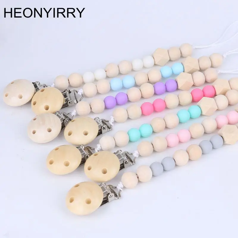 Baby Pacifier Clip Chain Chupetas Soother Pacifier Clips Leash Strap Wooden Holder Nipple Holder For Infant Feeding
Baby Pacifier Clip Chain Chupetas Soother Pacifier Clips Leash Strap Wooden Holder Nipple Holder For Infant Feeding