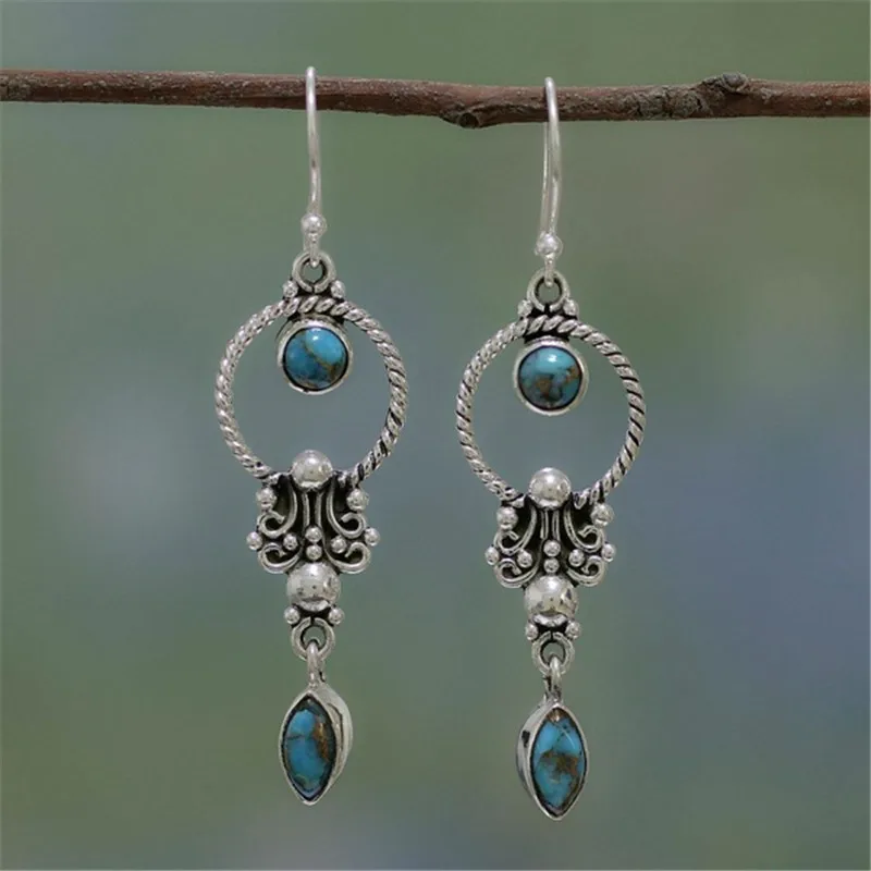 YWOSPX Vintage Pattern Brincos Silver Color Dangle Earrings for Women Fashion Jewelry Wedding Engagement Statement Drop Earings
YWOSPX Vintage Pattern Brincos Silver Color Dangle Earrings for Women Fashion Jewelry Wedding Engagement Statement Drop Earings