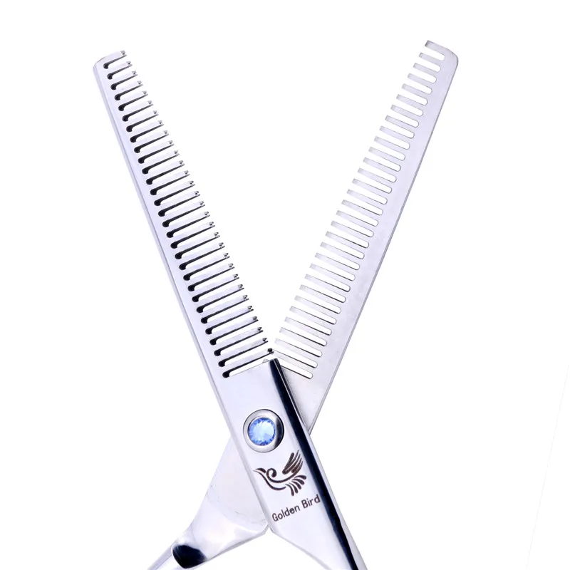 Golden Bird 6 Incn Double Blade Teeth Hairdressing Scissors Professional Hair Scissor Salon Human Thinning Shears Hair Tools
Golden Bird 6 Incn Double Blade Teeth Hairdressing Scissors Professional Hair Scissor Salon Human Thinning Shears Hair Tools