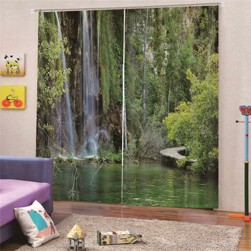 Multiple styles Waterfall 3D Curtain 150*166cm/170*200cm 2Pcs/Set Window Curtain Modern bedroom Living Room Curtains A1
Multiple styles Waterfall 3D Curtain 150*166cm/170*200cm 2Pcs/Set Window Curtain Modern bedroom Living Room Curtains A1