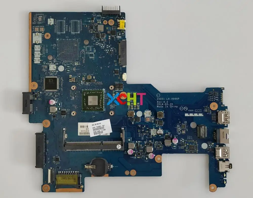 for HP 15-G Series 15Z-G000 764262-501 764262-001 764262-601 UMA A6-6310 CPU ZSO51 LA-A996P Laptop Motherboard Mainboard Tested
for HP 15-G Series 15Z-G000 764262-501 764262-001 764262-601 UMA A6-6310 CPU ZSO51 LA-A996P Laptop Motherboard Mainboard Tested