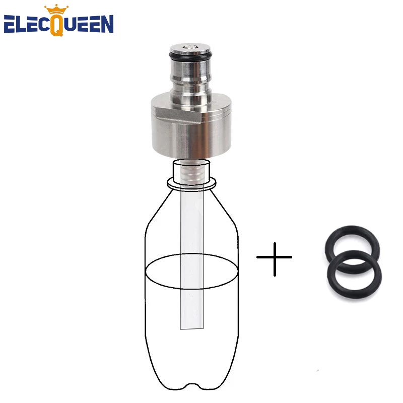 Beer brew Carbonation Cap Ball Lock Type w/ 5/16" Barb Fitting Soda made Homebrew Kegging
Beer brew Carbonation Cap Ball Lock Type w/ 5/16" Barb Fitting Soda made Homebrew Kegging