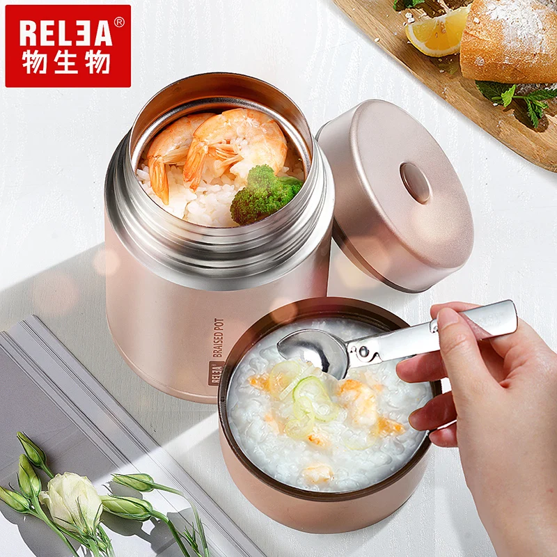 Thermos Lunch Box Stainless steel Insulated Food vacuum Flask Container With Bag Insulation Thermo Bento For Children Storage
Thermos Lunch Box Stainless steel Insulated Food vacuum Flask Container With Bag Insulation Thermo Bento For Children Storage