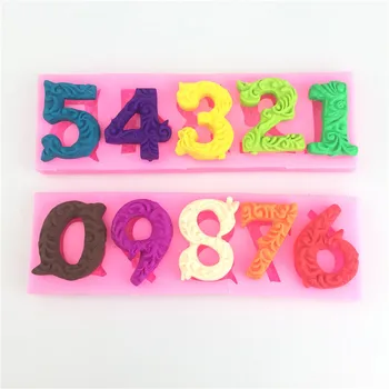 3D Number 0-9 Silicone Cake Mold Number Shape Lollipop Mold with Lollipop Hole Fondant Cake Decorating Tool
3D Number 0-9 Silicone Cake Mold Number Shape Lollipop Mold with Lollipop Hole Fondant Cake Decorating Tool