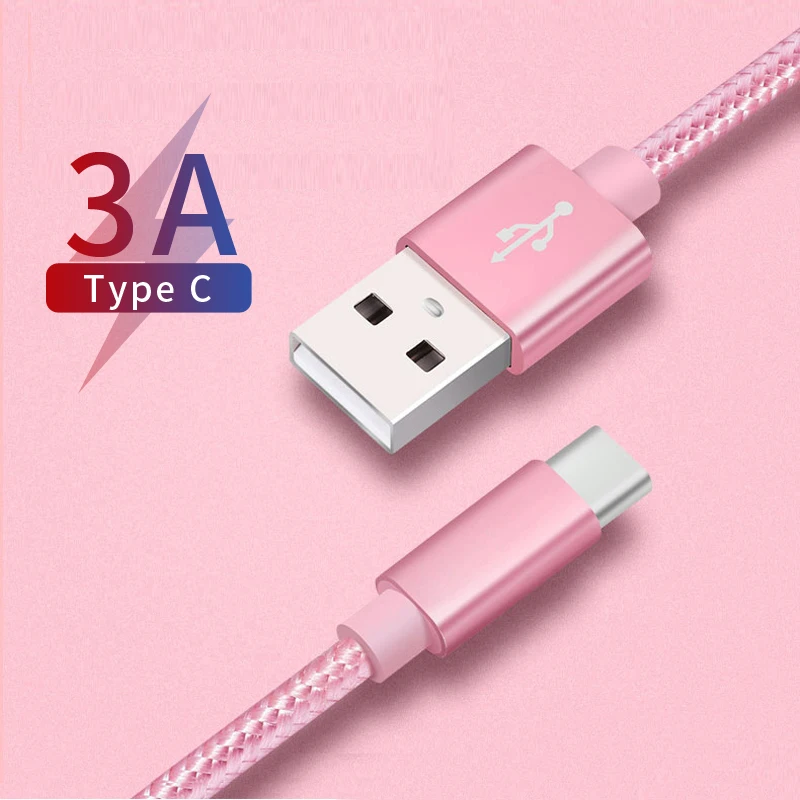 USB Cable Data Cord for Xiaomi Redmi Note7 Type C Cable Nylon Wire for Samsung S9 S10 S8 A50 USB C Charging for Huawei P20 P30
USB Cable Data Cord for Xiaomi Redmi Note7 Type C Cable Nylon Wire for Samsung S9 S10 S8 A50 USB C Charging for Huawei P20 P30