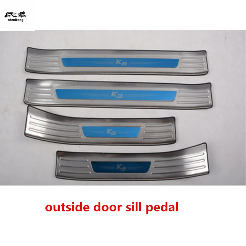 Free shipping For 2019 KIA cerato K3 stainless steel scuff plate door sill 4pcs/set high quality car accessories
Free shipping For 2019 KIA cerato K3 stainless steel scuff plate door sill 4pcs/set high quality car accessories