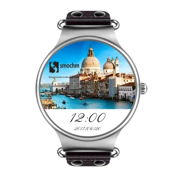 Smochm SK98 Bluetooth Smart Watch 3G Android 5.1 8GB Wifi GPS SIM Card MTK6580 RAM 512M Heart Rate Monitor SMS Synchronization
Smochm SK98 Bluetooth Smart Watch 3G Android 5.1 8GB Wifi GPS SIM Card MTK6580 RAM 512M Heart Rate Monitor SMS Synchronization