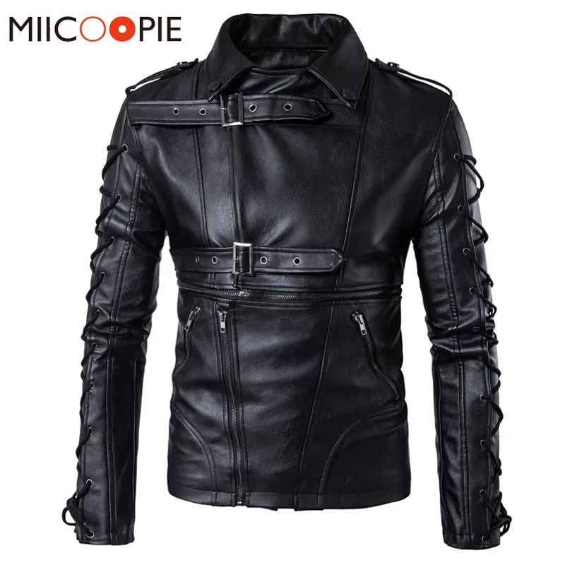 Leather Jacket Men 5XL Brand PU Motorcycle Leather Jackets Sleeve Straps Design Outerwear Men Winter Business Jacket Streetwear
Leather Jacket Men 5XL Brand PU Motorcycle Leather Jackets Sleeve Straps Design Outerwear Men Winter Business Jacket Streetwear