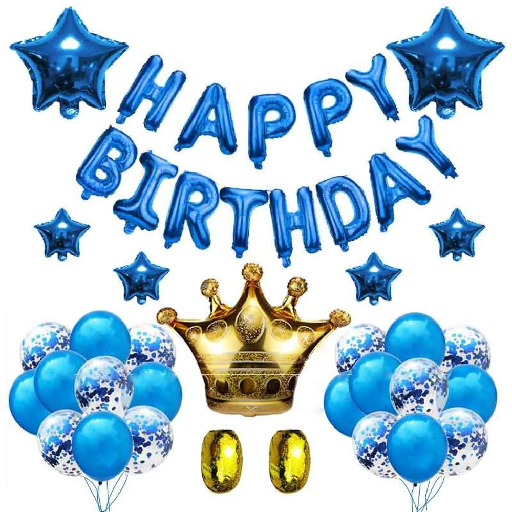 Happy Birthday Letters Balloons Set Foil Blue Ballons Birthday Party Decorations Kids Confetti Balonnen Baby Shower Decor S8MZ
Happy Birthday Letters Balloons Set Foil Blue Ballons Birthday Party Decorations Kids Confetti Balonnen Baby Shower Decor S8MZ