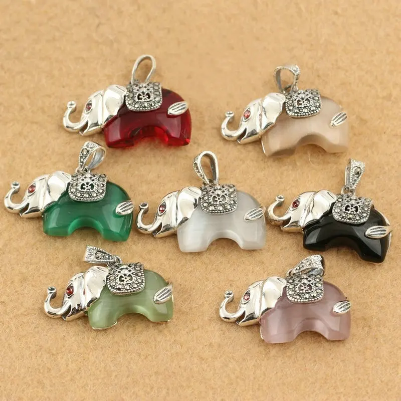 S925 Opal Rhinestone Elephant Charm for DIY Pendant Necklace Bracelet Making Fine Jewelry Accesorries
S925 Opal Rhinestone Elephant Charm for DIY Pendant Necklace Bracelet Making Fine Jewelry Accesorries