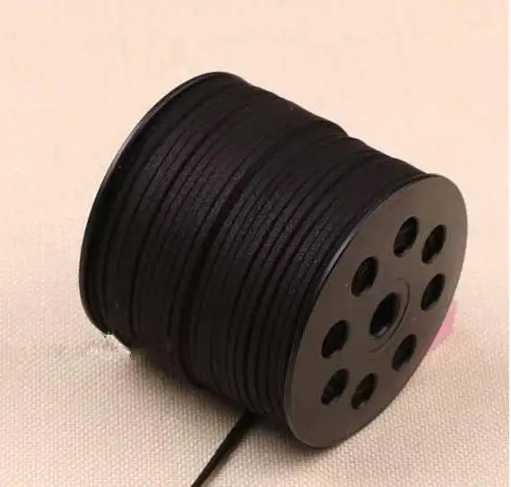 Free Shipping 100Yds Glitter Metallic Black Flat faux Leather Suede Cord, 3mm Cord,Faux Suede Cord for Bracelets 3mm
Free Shipping 100Yds Glitter Metallic Black Flat faux Leather Suede Cord, 3mm Cord,Faux Suede Cord for Bracelets 3mm