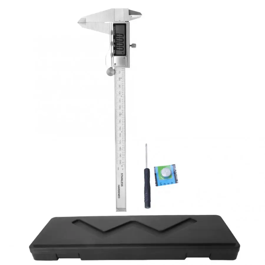 0-200mm High Accuracy Stainless Steel Digital Display Caliper Tool For Measuring Diameter Micrometer
0-200mm High Accuracy Stainless Steel Digital Display Caliper Tool For Measuring Diameter Micrometer