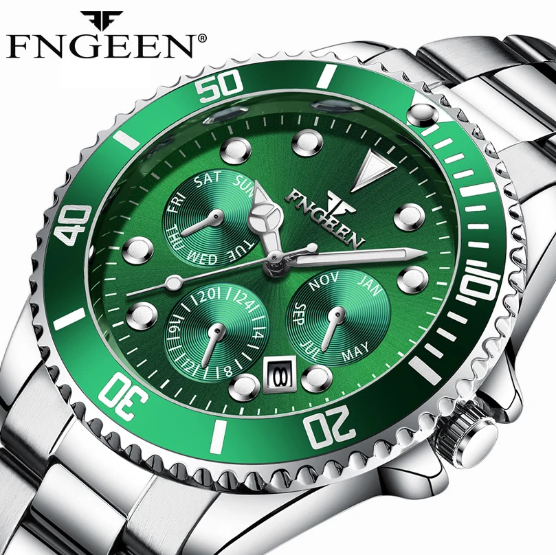 Black Water Ghost Watch New Night Light Large Dial Men's Watch Casual Pointer Waterproof Quartz Wristwatches ZF9756
Black Water Ghost Watch New Night Light Large Dial Men's Watch Casual Pointer Waterproof Quartz Wristwatches ZF9756