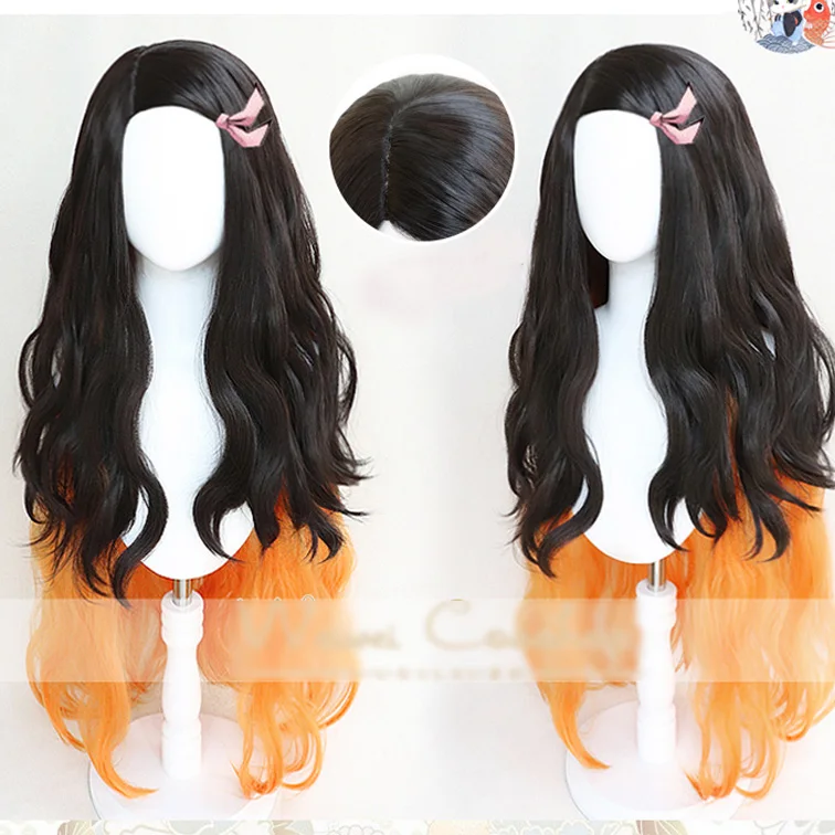 Demon Slayer: Kimetsu no Yaiba Nezuko Kamado Wig 100cm Wavy Heat Resistant Hair Cosplay Costume Wigs + Wig Cap
Demon Slayer: Kimetsu no Yaiba Nezuko Kamado Wig 100cm Wavy Heat Resistant Hair Cosplay Costume Wigs + Wig Cap