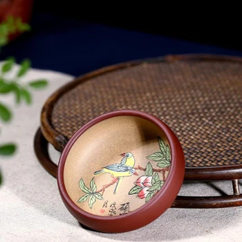 70ml Yixing Purple Clay Teacup Hand Painted Bird Pattern Small Tea Bowl Master Tea Zisha Cups Drinkware Decoration Collection
70ml Yixing Purple Clay Teacup Hand Painted Bird Pattern Small Tea Bowl Master Tea Zisha Cups Drinkware Decoration Collection