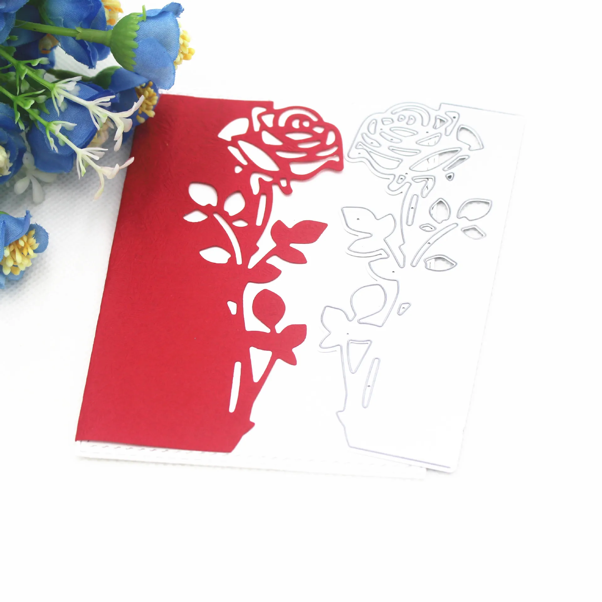 Rose Half Rectangle Metal Die Cutting Dies for Sizzix Spellbinders Cricut Cutting Machine DIY Scrapbooking Embossing Folder Suit
Rose Half Rectangle Metal Die Cutting Dies for Sizzix Spellbinders Cricut Cutting Machine DIY Scrapbooking Embossing Folder Suit
