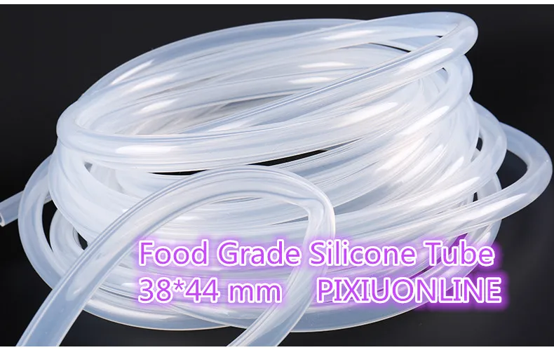 1PCS YT842 Imported Silicone Tube Food Grade Capillary Transparent Hose 38 mm* 44 mm Plumbing Hoses 1Meter
1PCS YT842 Imported Silicone Tube Food Grade Capillary Transparent Hose 38 mm* 44 mm Plumbing Hoses 1Meter