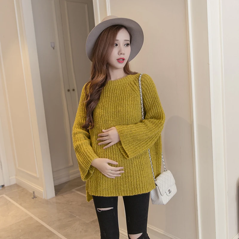 Fashion winter Maternity sweater warm jacket maternity pregnant shirt pregnant women sweater Korean version of sweater
Fashion winter Maternity sweater warm jacket maternity pregnant shirt pregnant women sweater Korean version of sweater
