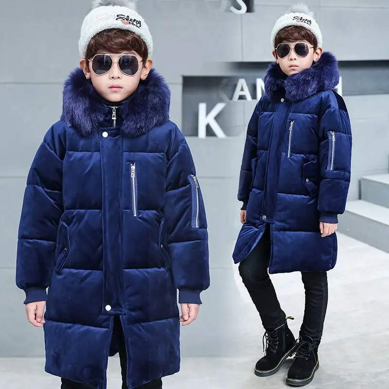 Winter Children Hooded Jackets Girls Thick Long Warm Coats Kids Raccoon Fur Collar Outerwears Clothes Teenage Velvet Parkas P224
Winter Children Hooded Jackets Girls Thick Long Warm Coats Kids Raccoon Fur Collar Outerwears Clothes Teenage Velvet Parkas P224