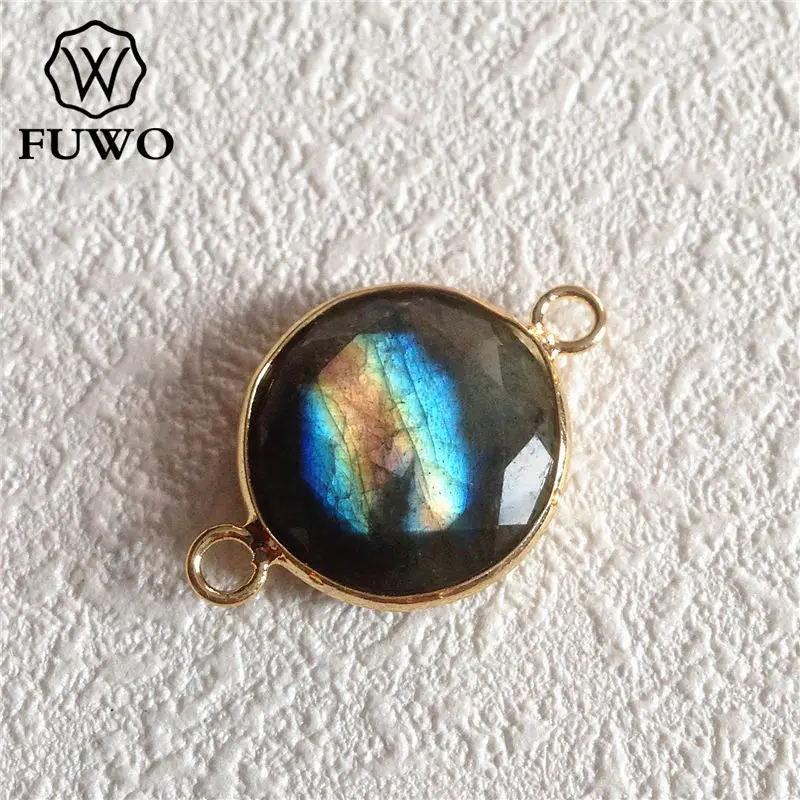 FUWO Wholesale Natural Labradorite Connector Pendant,Golden Plated Feldspar Semi-precious Stone Accessories 5Pcs/Lot PD040
FUWO Wholesale Natural Labradorite Connector Pendant,Golden Plated Feldspar Semi-precious Stone Accessories 5Pcs/Lot PD040