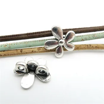 10pcs for 3mm leather flower slider Antique Silver flower charms jewelry finding supplies D-5-3-6
10pcs for 3mm leather flower slider Antique Silver flower charms jewelry finding supplies D-5-3-6
