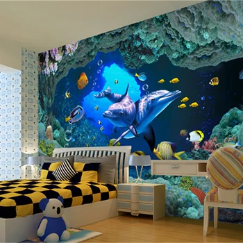 Custom photo wallpaper 3D of wall paper wallpaper living room TV background wall covering underwater world 3d mural wallpaper
Custom photo wallpaper 3D of wall paper wallpaper living room TV background wall covering underwater world 3d mural wallpaper