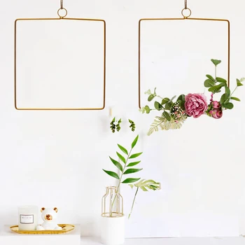 Nordic style creative wall hangings wrought iron garland hemp rope hanging artificial flower decoration home wall hangings
Nordic style creative wall hangings wrought iron garland hemp rope hanging artificial flower decoration home wall hangings