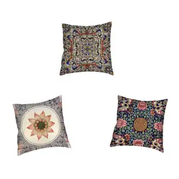 Bohemian Plant Pattern Cushion Cover Mandala Flower Leaves Office Furniture Decoration Wholesale Cotton Linen Throwing Pillowcas
Bohemian Plant Pattern Cushion Cover Mandala Flower Leaves Office Furniture Decoration Wholesale Cotton Linen Throwing Pillowcas