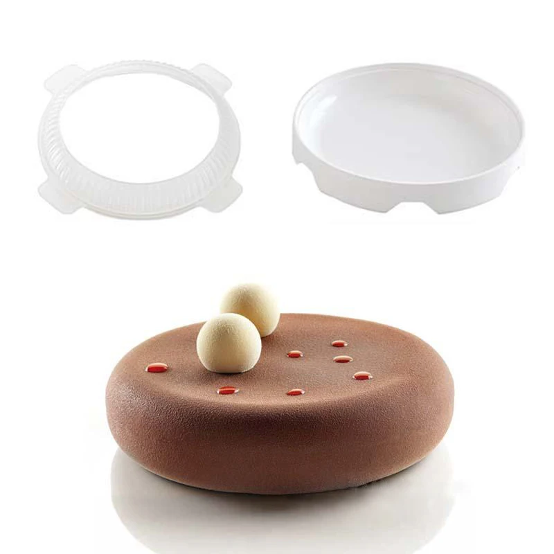 Round Silicone Bakeware Mold Mousse Bread Chiffon Sponge Desserts Cake Pan Baking Pastry Tool
Round Silicone Bakeware Mold Mousse Bread Chiffon Sponge Desserts Cake Pan Baking Pastry Tool