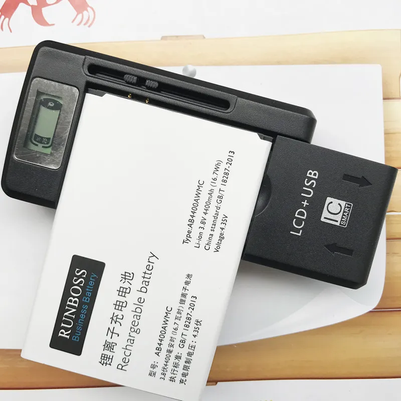 2PCS New Original AB4400AWMC Battery For PHILIPS Xenium V387 CTV387 Cellphone Battery + 1PCS LCD Wall Charger
2PCS New Original AB4400AWMC Battery For PHILIPS Xenium V387 CTV387 Cellphone Battery + 1PCS LCD Wall Charger