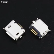 YuXi 100pcs micro USB socket 5pin SMD Pin Long needle 5pin SMD Copper shell Data port Charging port Mini usb connector
YuXi 100pcs micro USB socket 5pin SMD Pin Long needle 5pin SMD Copper shell Data port Charging port Mini usb connector