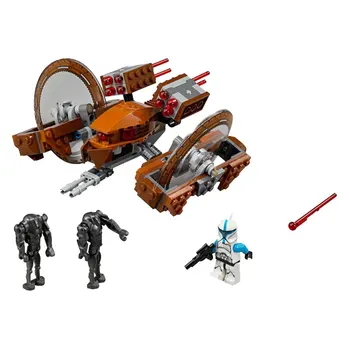 10370 Hailfire-class Droid Tank Wars Model Building Blocks Compatible Starwars 75085 Toys For Children Figures
10370 Hailfire-class Droid Tank Wars Model Building Blocks Compatible Starwars 75085 Toys For Children Figures